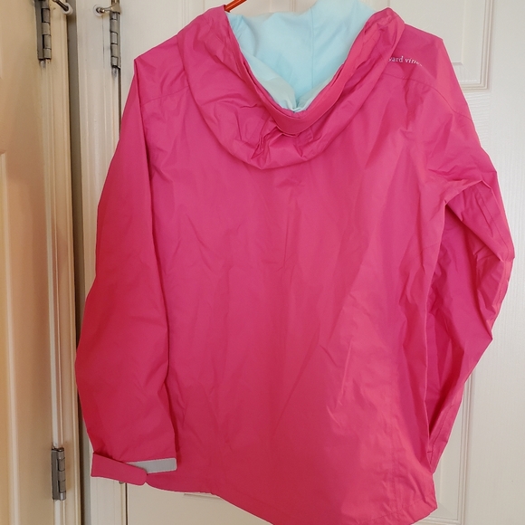 Vineyard vines women's pink rain jacket/coat - Picture 3 of 12